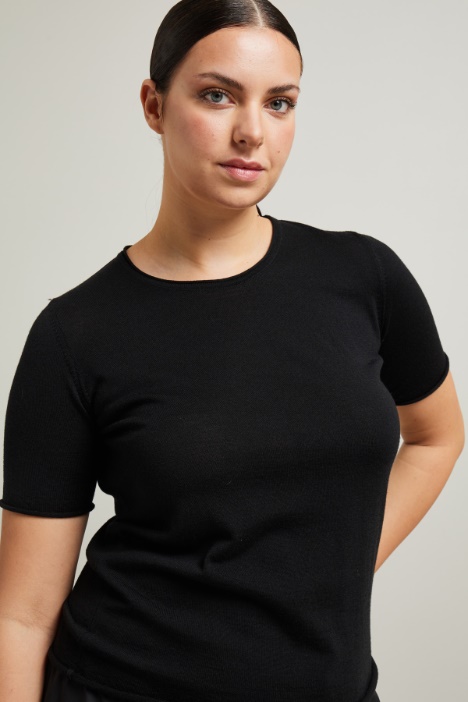 Maglia in filato di pura lana