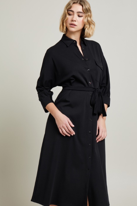 Jersey shirt dress Intrend - 3
