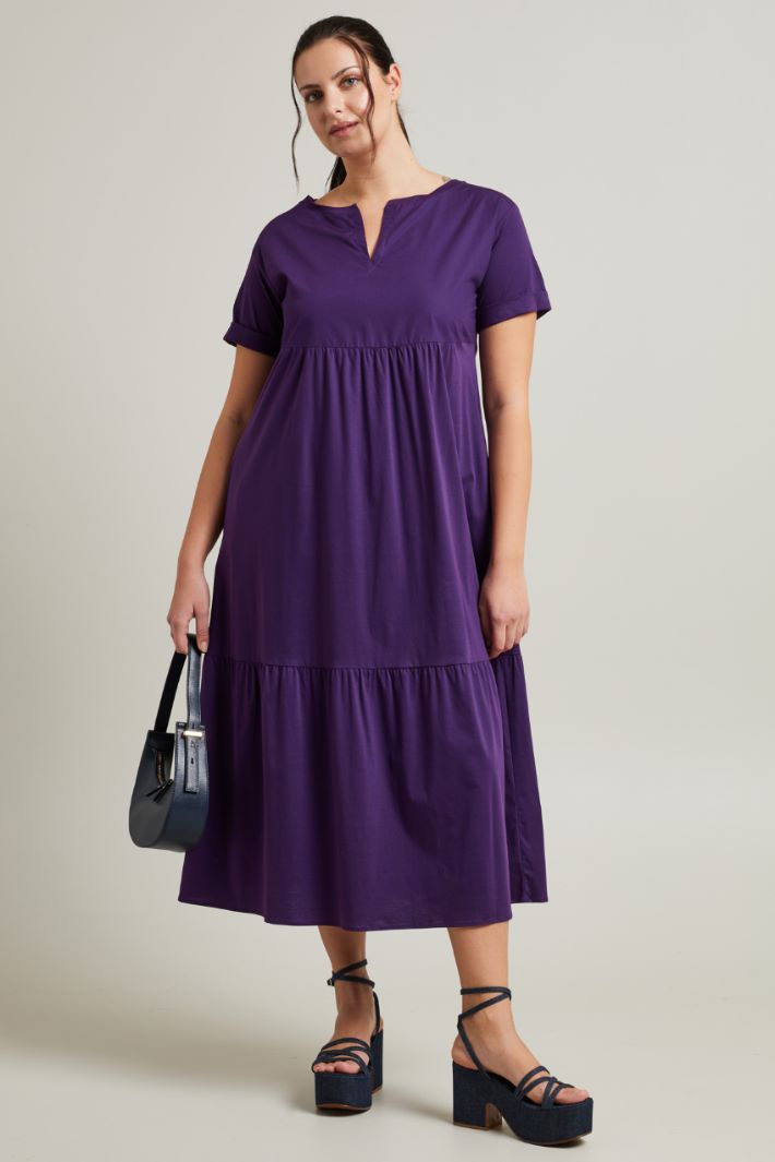 Long jersey dress Intrend