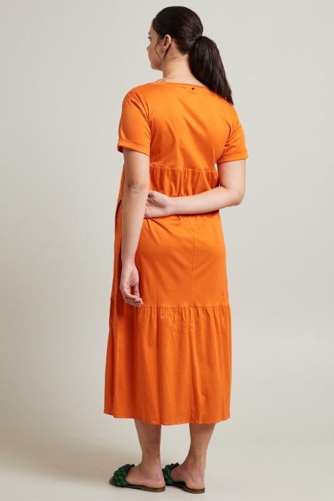 Abito lungo in jersey