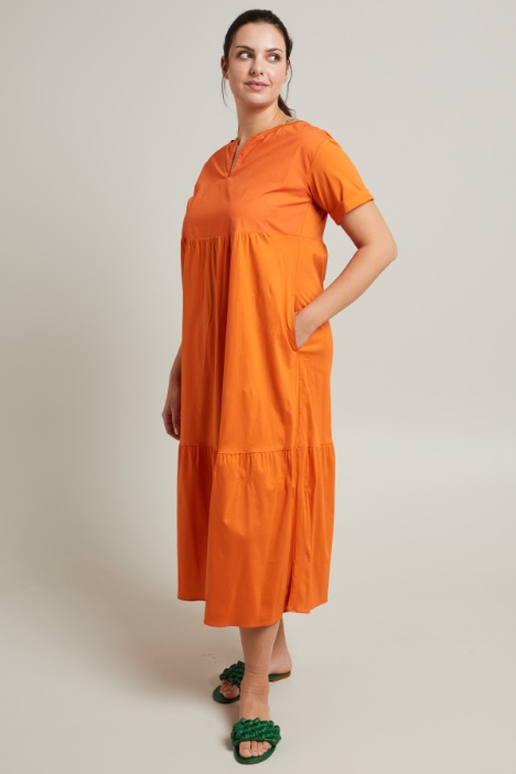 Abito lungo in jersey