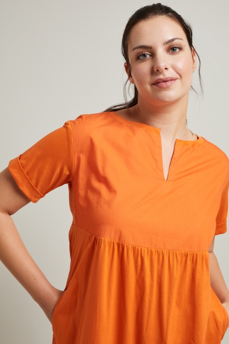 Abito lungo in jersey