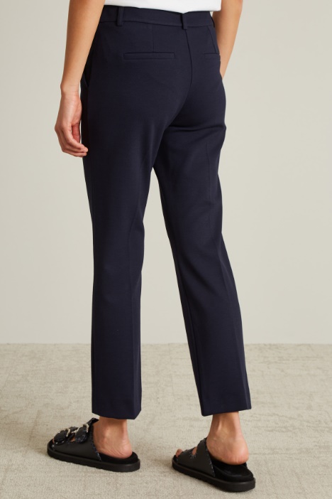 Pantaloni a sigaretta in jersey