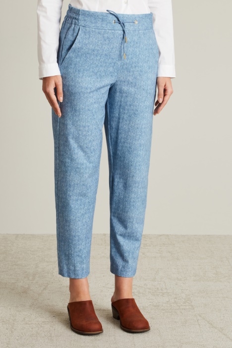 Pantaloni baggy in jersey