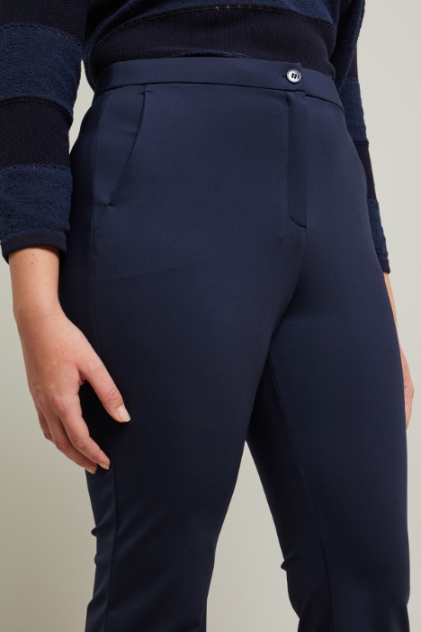 Pantaloni in jersey scuba Intrend - 2