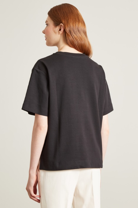T-shirt boxy in puro cotone