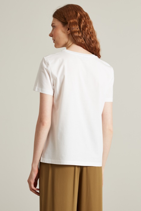T-shirt in cotone con stampa