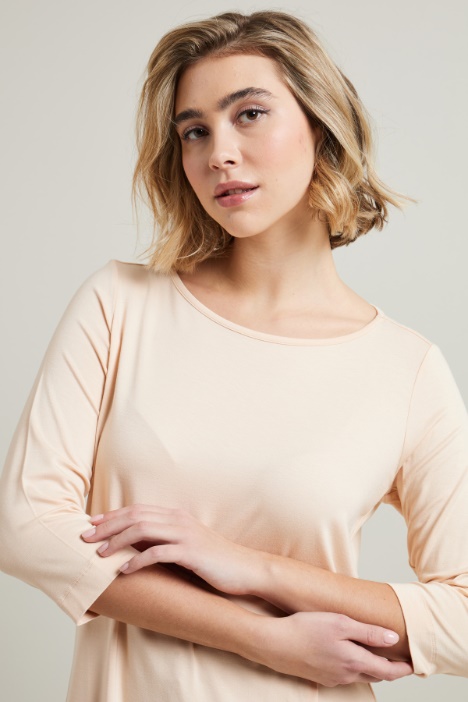 T-shirt in jersey di viscosa