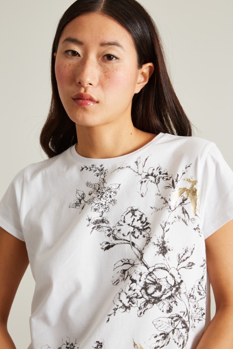 T-shirt con stampa