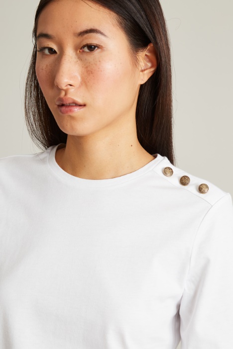 Tshirt con bottoni