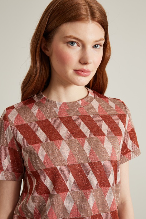 Camiseta de lurex