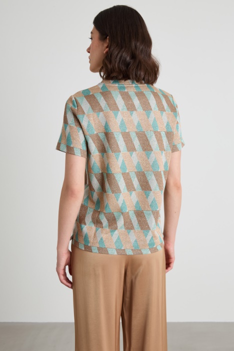 Camiseta de lurex