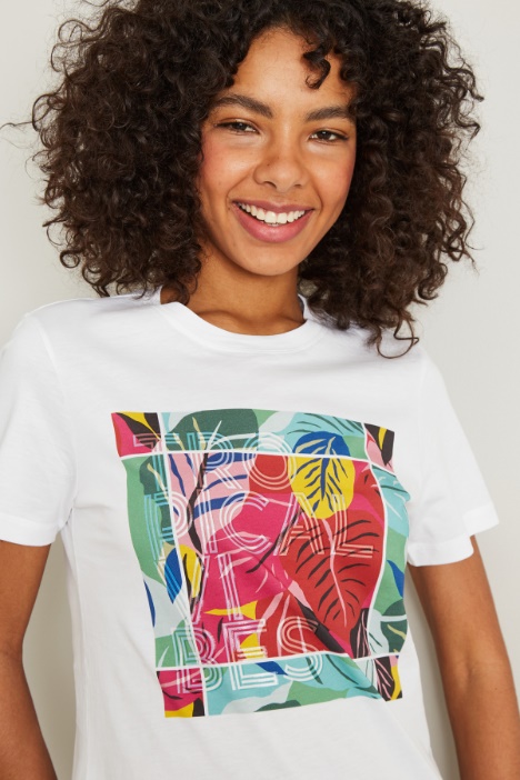 Tshirt con stampa