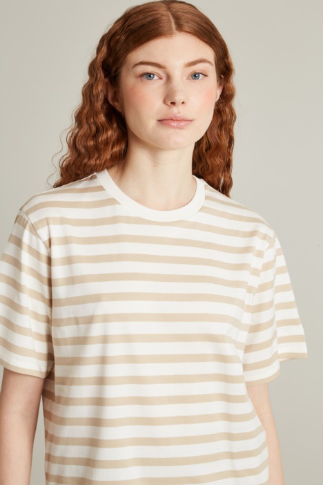 T-shirt in jersey a righe