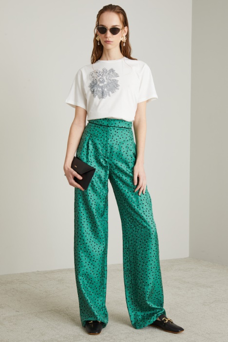 T-shirt con stampa Intrend