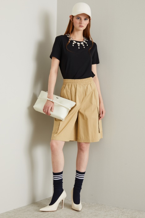 Crew neck jersey T-shirt Intrend