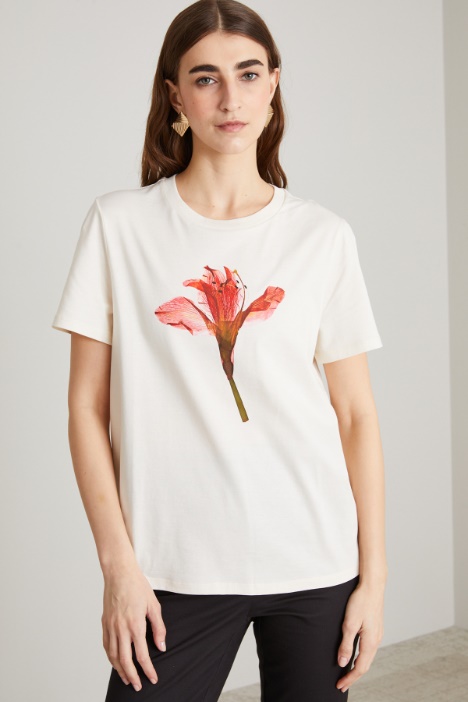 T-shirt in cotone Intrend