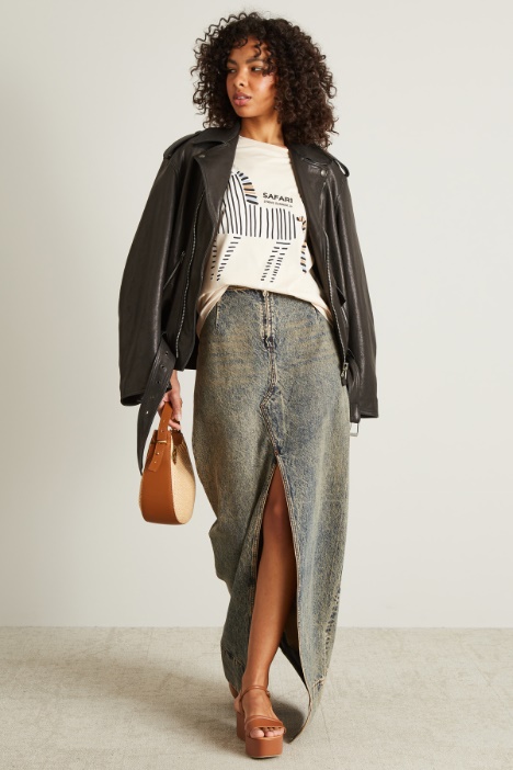 Printed jersey T-shirt Intrend