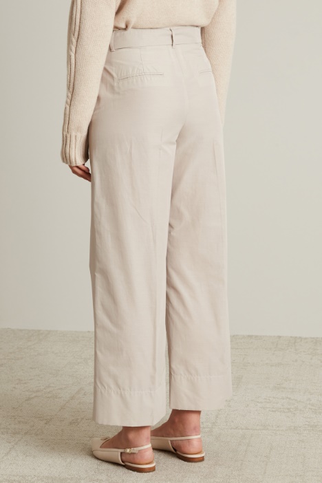  Faille trousers with belt Intrend - 3