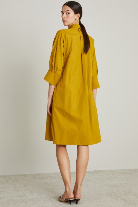 Abito chemisier in popeline