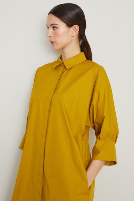 Abito chemisier in popeline