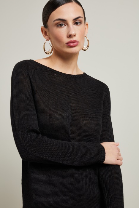 Jersey de hilo de puro lino