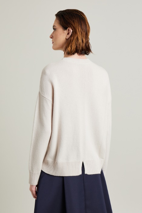 Maglia girocollo in lana Intrend - 2