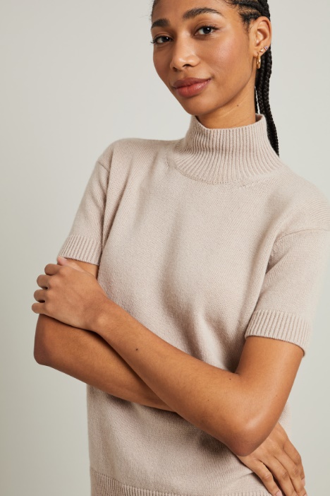 Maglia con collo alto