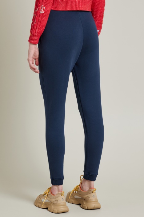 Pantaloni jogger con polsino