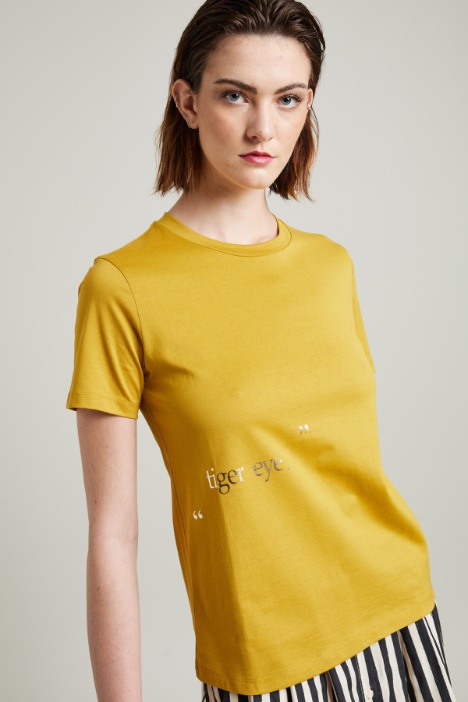 T-shirt con motivo stampato