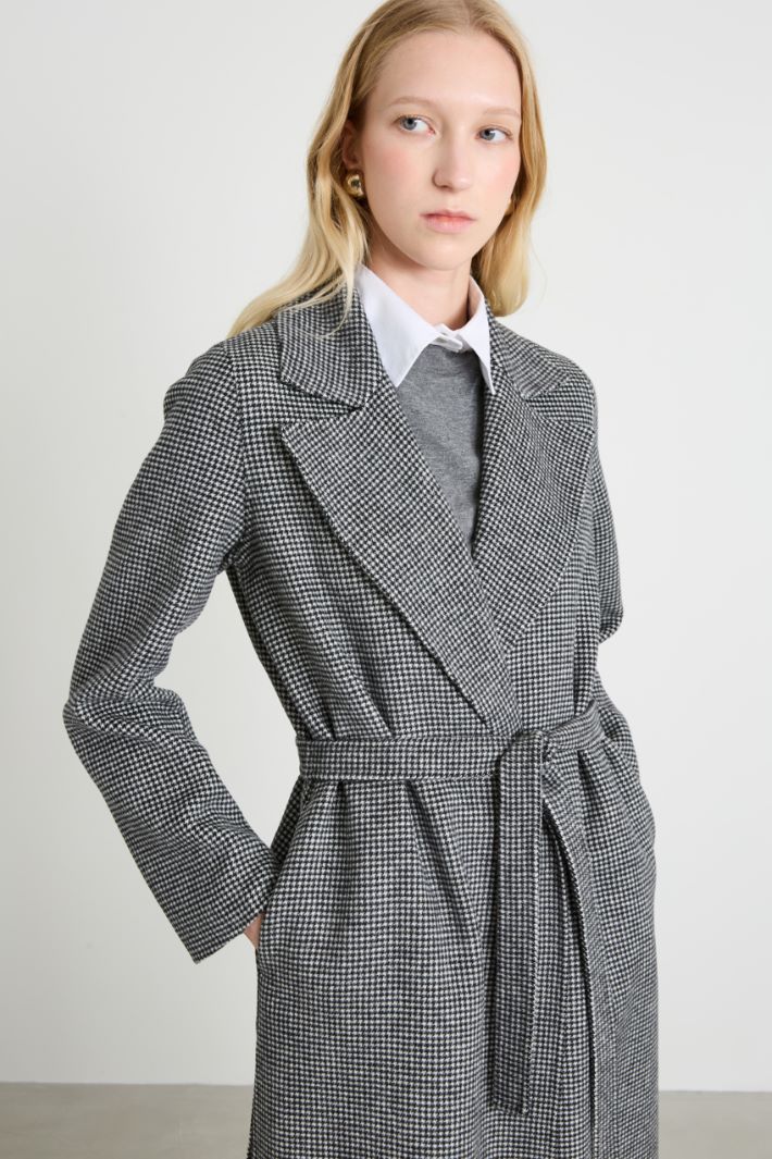 Coat with maxi lapels Intrend - 4