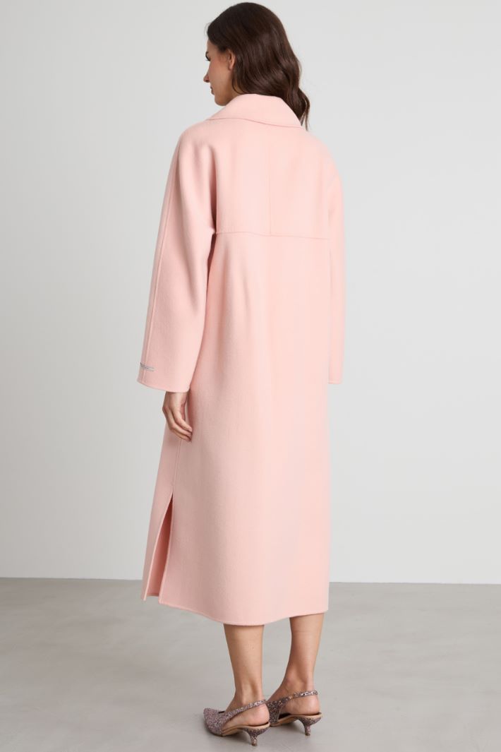 Double fabric robe coat Intrend - 3