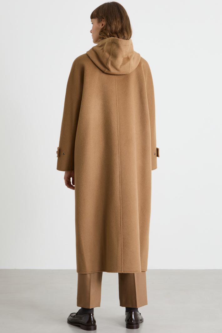 Coat with drawstring hood Intrend - 4