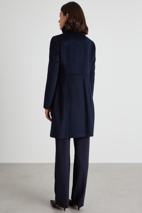 Abrigo de paño de lana fino