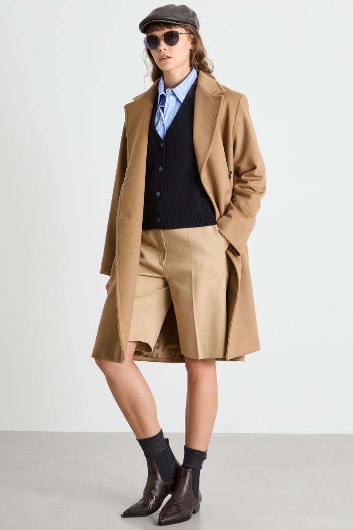 Double-breasted drap coat Intrend