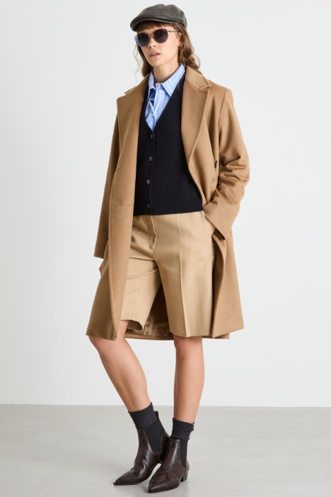 Double-breasted drap coat Intrend
