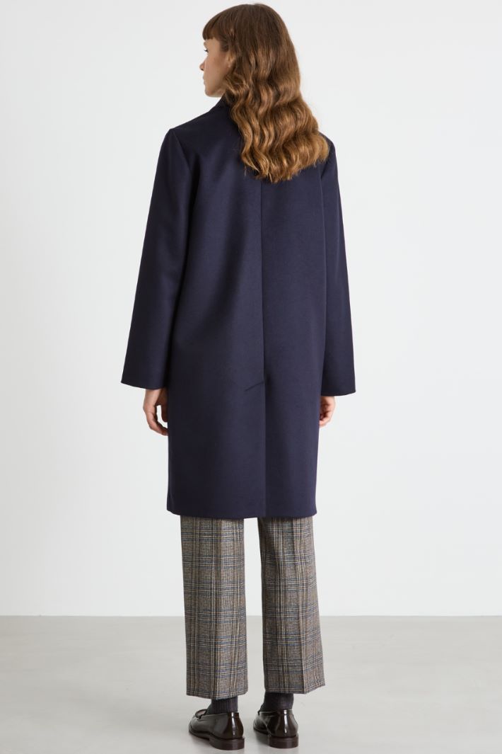 Double-breasted drap coat Intrend - 4