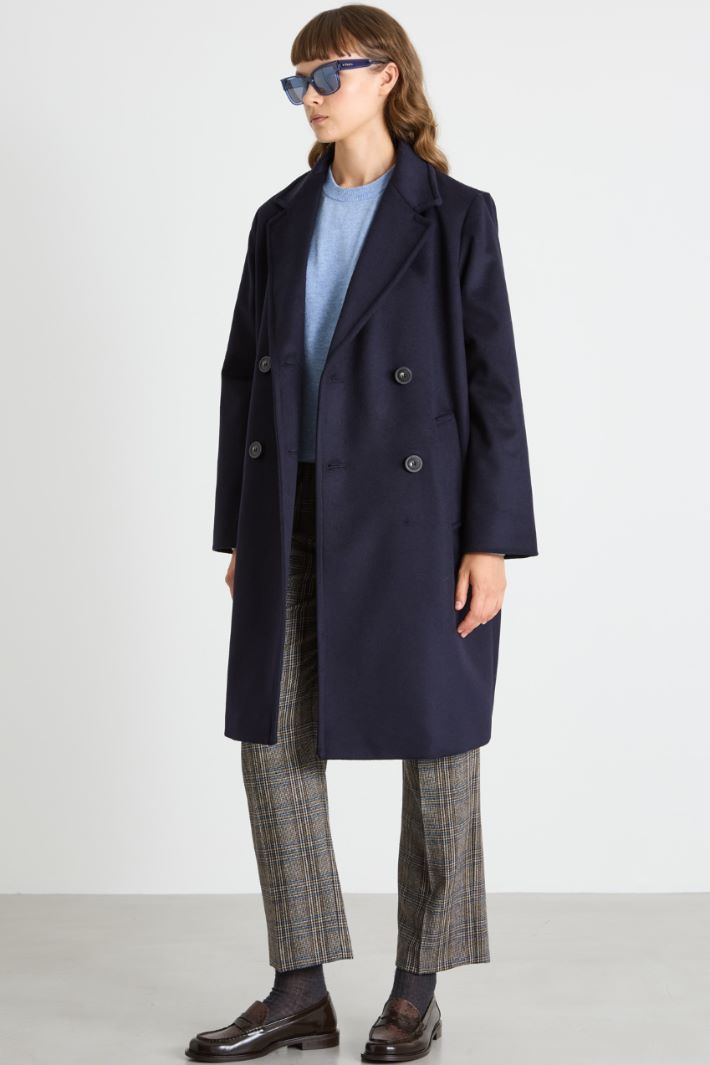 Double-breasted drap coat Intrend