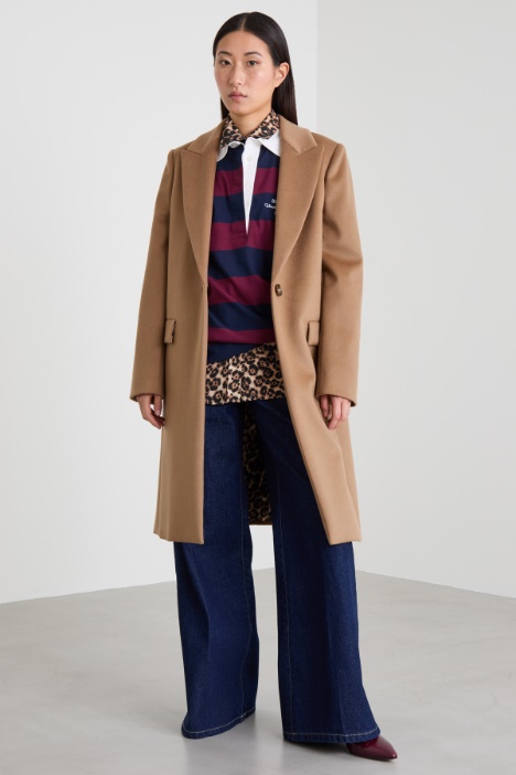 Wool drap coat Intrend