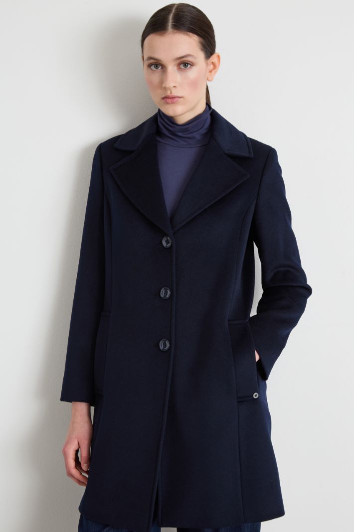 Wool broadcloth coat Intrend - 2