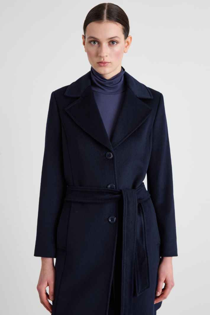 Wool broadcloth coat Intrend - 4