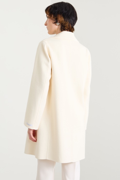 Cappotto in doppio drap