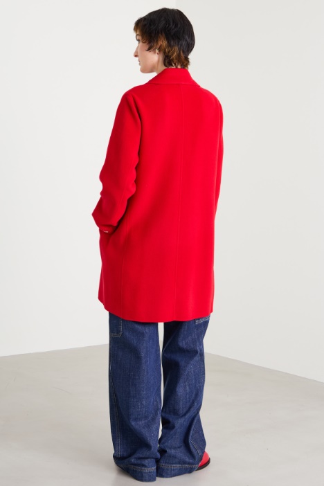 Cappotto in doppio drap