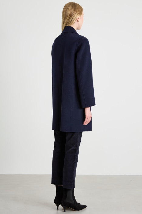 Cappotto in doppio drap