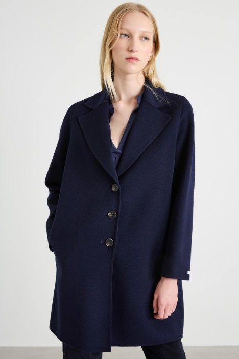 Cappotto in doppio drap