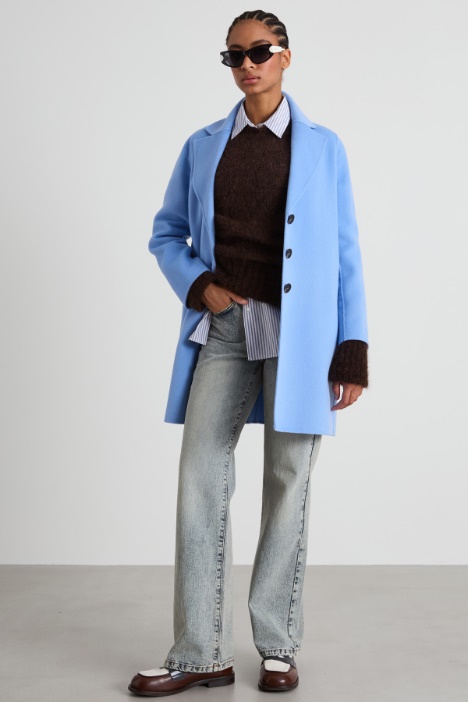 Double-broadcloth coat Intrend