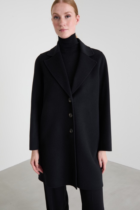 Cappotto in doppio drap