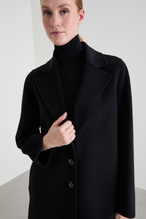 Cappotto in doppio drap