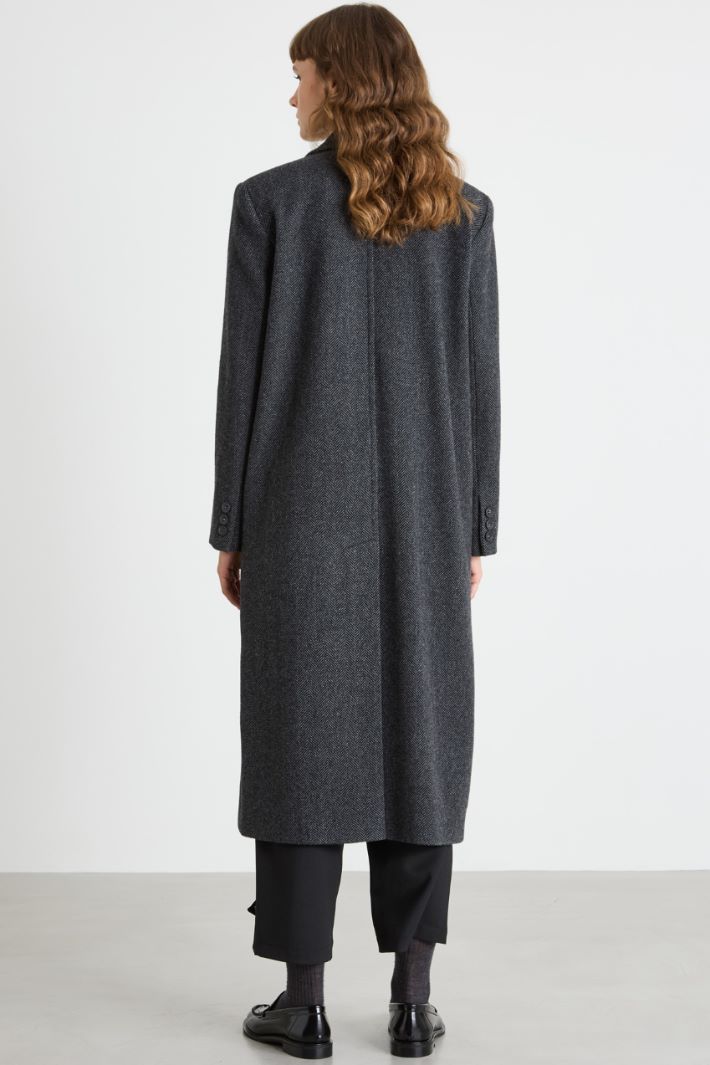 Double-breasted coat Intrend - 4
