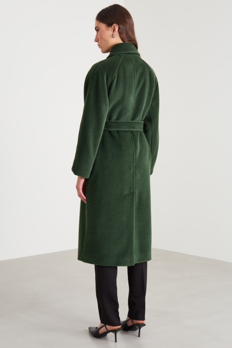 Cappotto con cintura